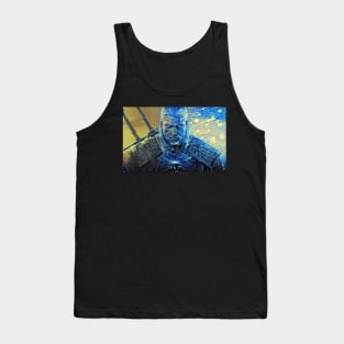 Witcher Geralt of Rivia Starry Night Tank Top